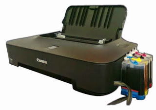 Mengatasi tinta macet dan hasil bergaris pada printer Canon IP 2770